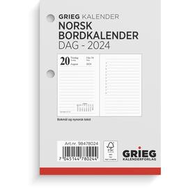 Bordkalender GRIEG 2024 Norsk produktbilde
