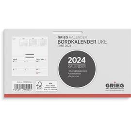 Bordkalender GRIEG 2024 uke produktbilde