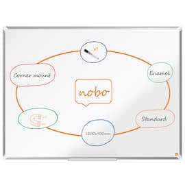 Whiteboard NOBO PremiumP emalje 120x90cm produktbilde