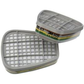 3M™ Atemschutzfilter, Gas- und Kombifilter 6059, Typ ABEK1, 8x2 Stück (8 Paare), 1 Packung Artikelbild
