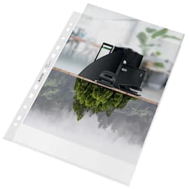 Leitz Plastficka recycled stansad PP A4 0,09 A4 transparent produktfoto