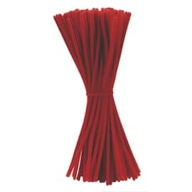 Piperensere røde 30cm blanke (100) produktbilde