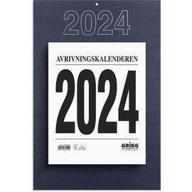 Avrivningskalender GRIEG 24 stor m/plate produktbilde