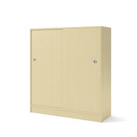 LANAB DESIGN Skåp 3xA4 skjutdörrar H132,5cm björk produktfoto