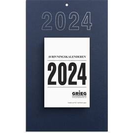 Avrivningskalender GRIEG 24 med. m/plate produktbilde
