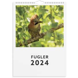 Veggkalender GRIEG 2024 Fugler produktbilde