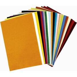 Filt 20x30cm assorterte farger (24) produktbilde