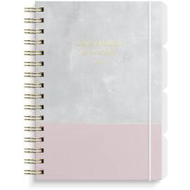 Organizer og Notes GRIEG A5 2024 marmor produktbilde