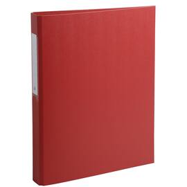 Exacompta Ringbuch, Ringmappe, 2 Ringe, 25mm, A4, Rot, 1 Stück Artikelbild