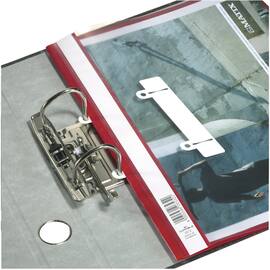 Durable Flach-Befestigungsstreifen, Abheftstreifen, Abheftschieber, Kunststoff, weiß, 50 Stück/Packung Artikelbild