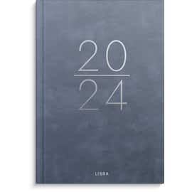 Dagbok GRIEG Libra Colore 2024 blå produktbilde