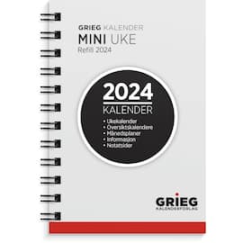 Lommekalender GRIEG Mini 2024 refill produktbilde