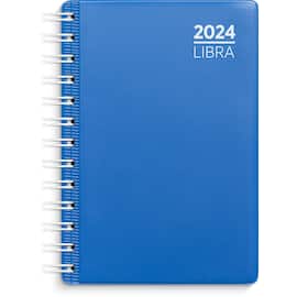 Dagbok GRIEG Libra plast 2024 blå produktbilde