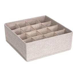 Skuffeinnsats BIGSO 16 rom beige produktbilde