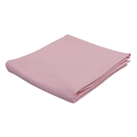Våffelväv, 100 % bomull, 80 x 100 cm, rosa produktfoto