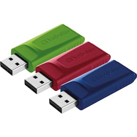 Minne VERBATIM USB 2.0 16GB R/B/G (3) produktbilde