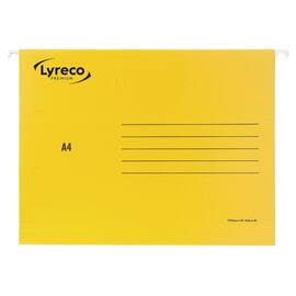 Hengemappe LYRECO Premium A4 gul (25) produktbilde