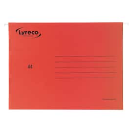 Hengemappe LYRECO Premium A4 rød (25) produktbilde