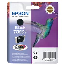 Blekk EPSON T0801 C13T08014011 sort produktbilde