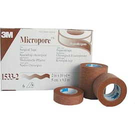 3M™ Micropore Beige 5,0cm x 9,1m produktfoto