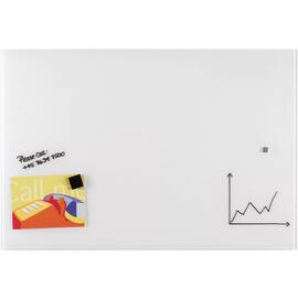 FRANKEN Schreibtafel, Sicherheitsglas, ohne Ablageschale, magnetisch, 1200x2400mm, reinweiß, 1 Stück Artikelbild