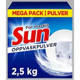 Maskinoppvask SUN pulver 2,5kg produktbilde