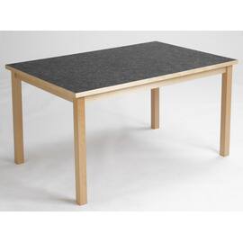 Linoleumbord 80x120cm h. 52cm antracit produktfoto