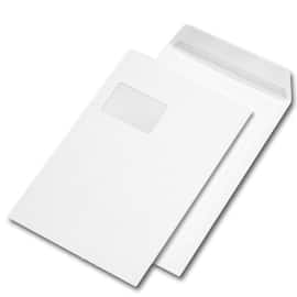 MAILmedia® Faltentasche mit Haftklebeverschluss, 120g, weiß, C4, Seitenfalte: 20mm, 200 Stück Artikelbild