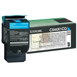 Toner LEXMARK C544X1CG 4K blå produktbilde