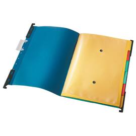 Leitz Hängemappe divide it up, mit Sichtreiter, Hängeregistratur, seitlich offen, A4, blau Artikelbild