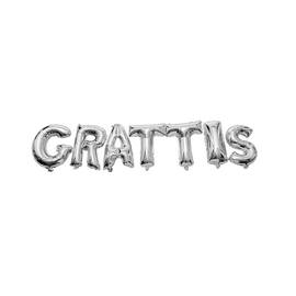 Ballong folie 40cm Grattis produktbilde