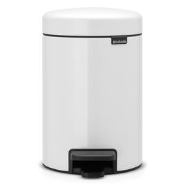 Pedalbøtte BRABANTIA V 3L Hvit produktbilde
