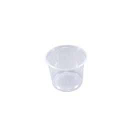 Plastbeger 400ml rund klar PP (1000) produktbilde