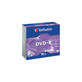 Verbatim DVD+R 4.7GB Print Jewel produktfoto