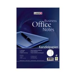 LANDRÉ Kanzleipapier OFFICE, liniert mit Rand, A3 gefalzt auf A4, 80 g/m², weiß (250 Blatt) Artikelbild