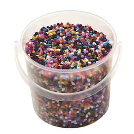 Nabbiperler fargede i bøtte (20000) produktbilde