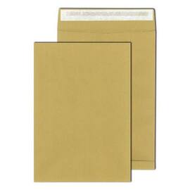 MAILmedia® Faltentasche B4, Haftklebeverschluss, 150g, braun, Seitenfalte 40mm, 250 Stück Artikelbild