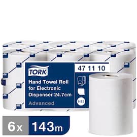 Tork Torkrulle Advanced H13 2-lag vit 143m produktfoto