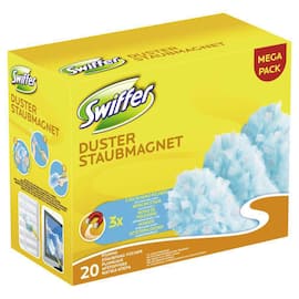 Swiffer Staubtuch Staubmagnet, Mega Pack, Nachfüllpackung, Mikrofaser, 20 Stück Artikelbild