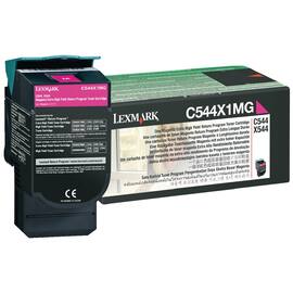 Toner LEXMARK C544X1MG 4K rød produktbilde