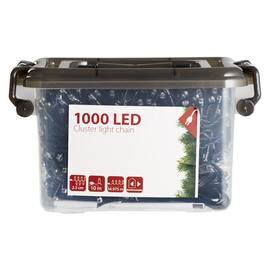 Lyskjede 1000 LED klynge produktbilde