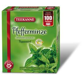 Teekanne Kräutertee Pfefferminze, Tee, Teebeutel, 100 Beutel, 1 Packung Artikelbild
