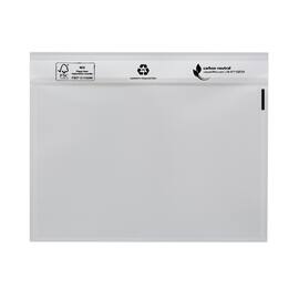 Debatin Dokumententasche UNIPACK™, Begleitpapiertasche, DIN lang, ohne Aufdruck, selbstklebend, 240x140mm, transparent, 250 Stück pro Packung Artikelbild