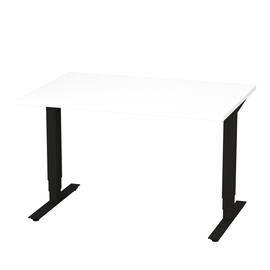 deNord Design Skrivbord höj/sänk Pro 1200x800 vit/svart produktfoto