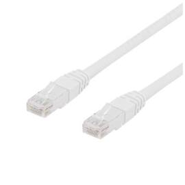Kabel DELTACO nettverk Cat6 1m hvit produktbilde