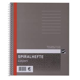 Spiralhefte EMO 17x21cm 70g 50bl linjer produktbilde