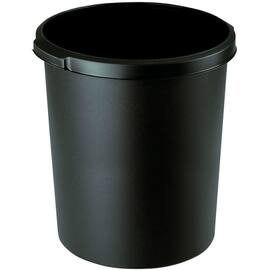 Han Papierkorb, Abfalleimer, Mistkübel, 30 Liter, Kunststoff, schwarz, 1 Stück Artikelbild