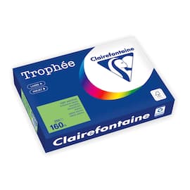 Clairefontaine Kopierpapier Trophée, Druckerpapier, A4, 160g/m², intensiv maigrün, 250 Blatt, 1 Packung Artikelbild