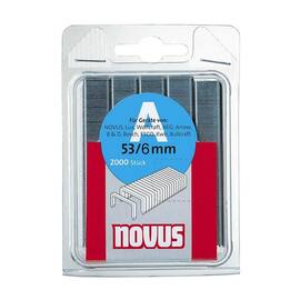 NOVUS Heftklammern 53/6 für Tacker, 2000 Stück Artikelbild