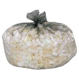 Abfallbeutel, Mistsack, Müllsack, Müllbeutel, 30 Liter, 8µm, transparent grau, 50 Stück Artikelbild